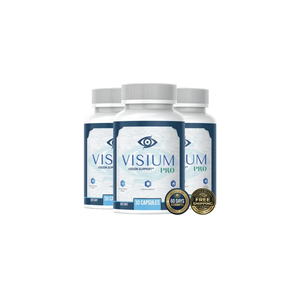 VisiumPro Sleep Supplement Bottle (Front Label)